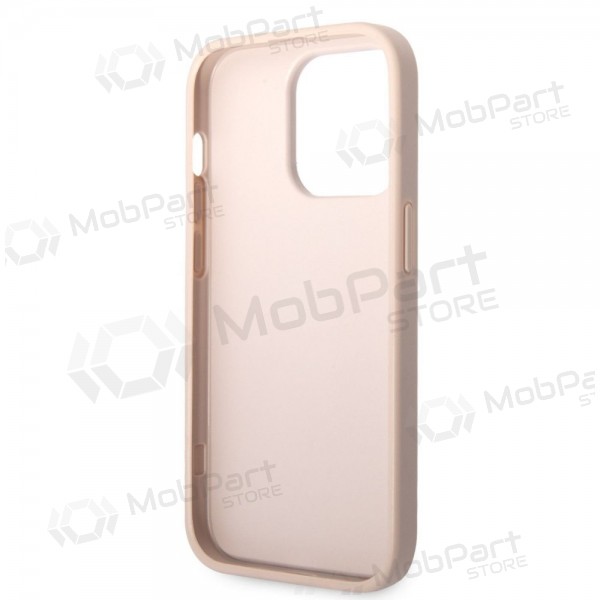 Funda para Apple iPhone 14 Pro Max - Guess PU 4G Metal Logo (rosa)