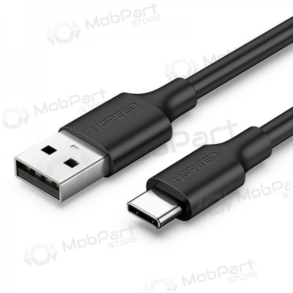 USB cable Ugreen US287 USB to USB-C 3A 1.0m negro