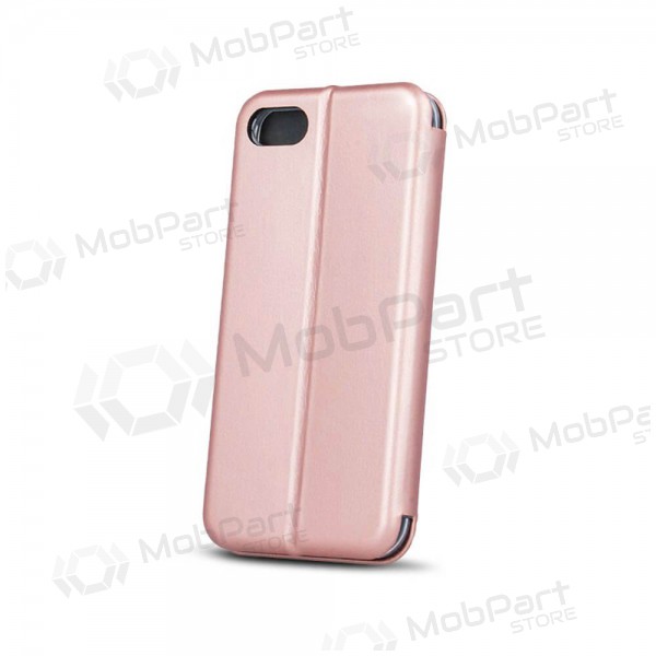 Funda para Apple iPhone 12 / 12 Pro - Book Elegance (rosa / oro)
