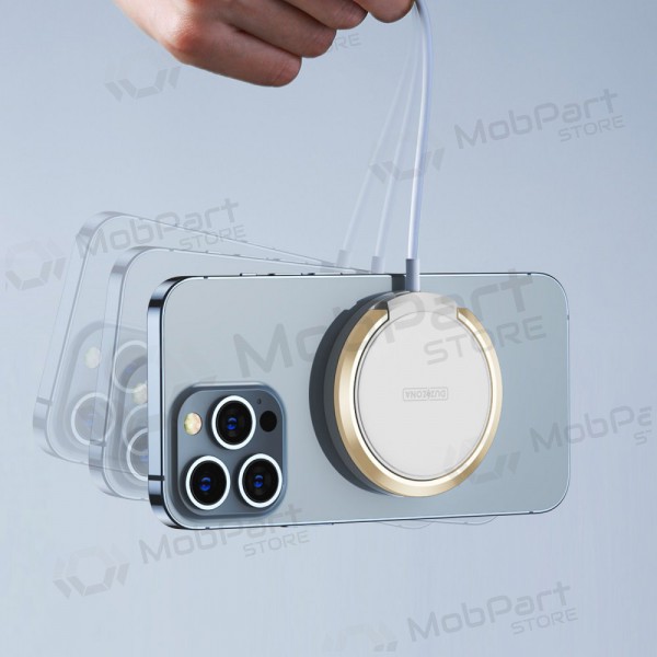 Cargador inalámbrica DUZZONA W1 MagSafe 15W (blanco)