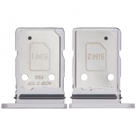Soporte de tarjeta SIM para Samsung Galaxy A37 5G (blanco) (original)