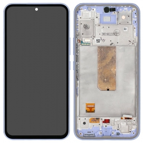 Samsung Galaxy A54 5G pantalla (violeta) (con un marco) (original)