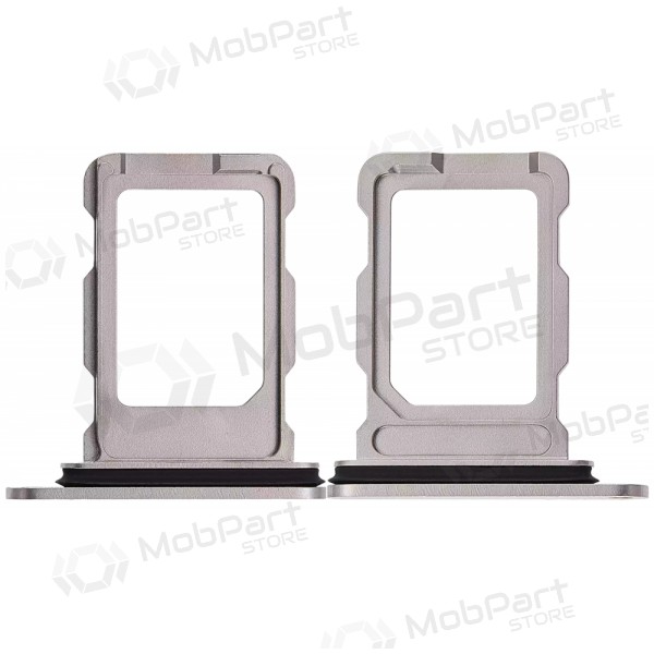 Soporte de tarjeta SIM para Apple iPhone 16 Pro, 16 Pro Max (gris)