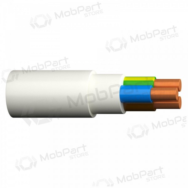 Cable de potencia prysmian group XPJ-HF C-pro 3x2.5 mm² de cobre XLPE LSZH CPR Cca 300/500 v conductor sólido.