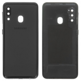 Tapa trasera para Samsung Galaxy A20e (2019) (negra) (original)