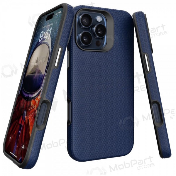 Apple iPhone 16 Pro Max funda „Perfectionists“ (azul oscuro)