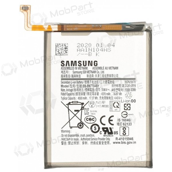 Batería original Samsung Galaxy Note 10 Lite