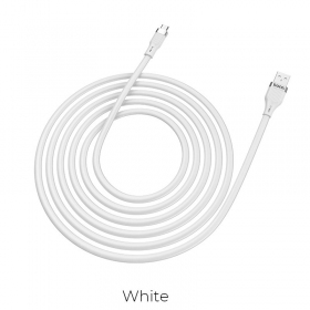 USB cable HOCO U72 lightning 1.2m silicone blanco
