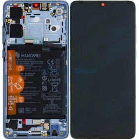 Huawei P30 (new version 2021) pantalla (Breathing Crystal) (con un marco y bateria) (service pack) (original)