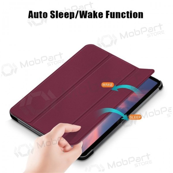 Lenovo Tab 10.1 funda - Smart Leather burdeos
