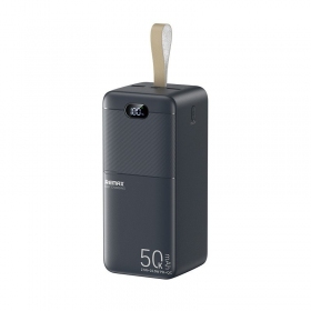 Batería externa Power Bank Remax RPP-117 22.5W 50000mAh negro
