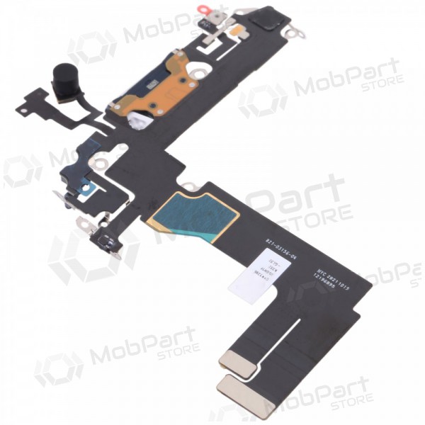 Conector de puerto de carga y micrófono para Apple iPhone 13 mini (negro)