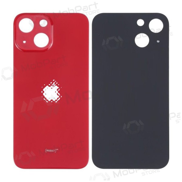 Apple iPhone 13 mini tapa trasera de la batería (rojo) (bigger hole for camera) Apple iPhone 13 mini tapa trasera de la batería (rojo) (bigger hole for camera)