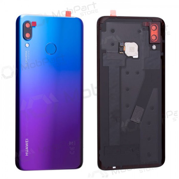 Huawei Nova 3 tapa trasera de la batería violeta (Iris Purple) (usada grade C, original) Huawei Nova 3 tapa trasera de la batería violeta (Iris Purple) (usada grade C, original)