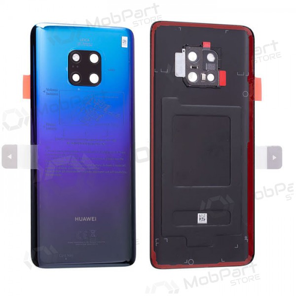 Huawei Mate 20 Pro tapa trasera de la batería (Twilight) (usada grade C, original) Huawei Mate 20 Pro tapa trasera de la batería (Twilight) (usada grade C, original)