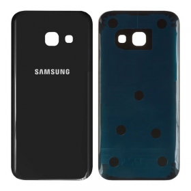 Samsung A320 Galaxy A3 2017 tapa trasera de la batería (negro) (usada grade A, original)