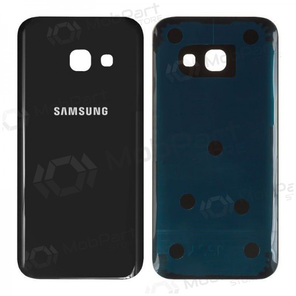 Samsung A320 Galaxy A3 2017 tapa trasera de la batería (negro) (usada grade A, original) Samsung A320 Galaxy A3 2017 tapa trasera de la batería (negro) (usada grade A, original)