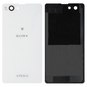 Sony Xperia Z1 Compact D5503 tapa trasera de la batería (blanco)