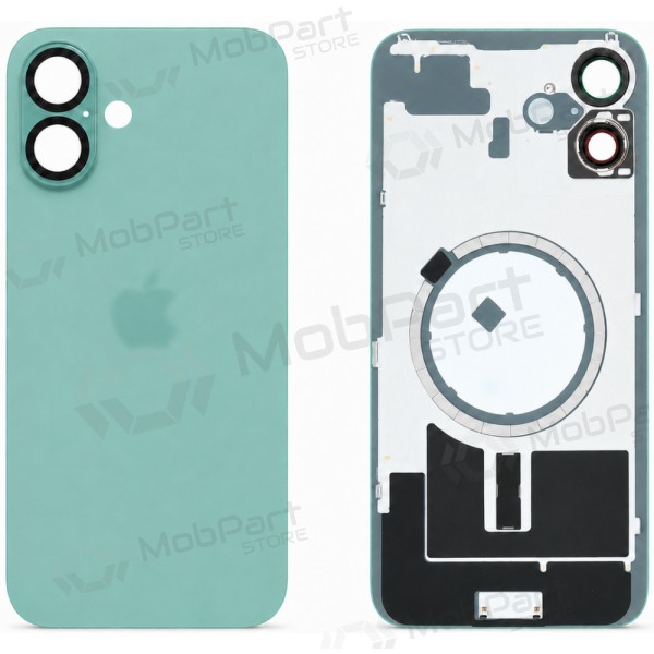 Tapa trasera para Apple iPhone 16 (turquesa) (Premium)