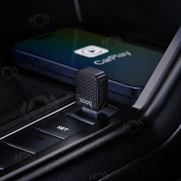 Adaptador inalámbrico CarPlay Hoco HU3 negro