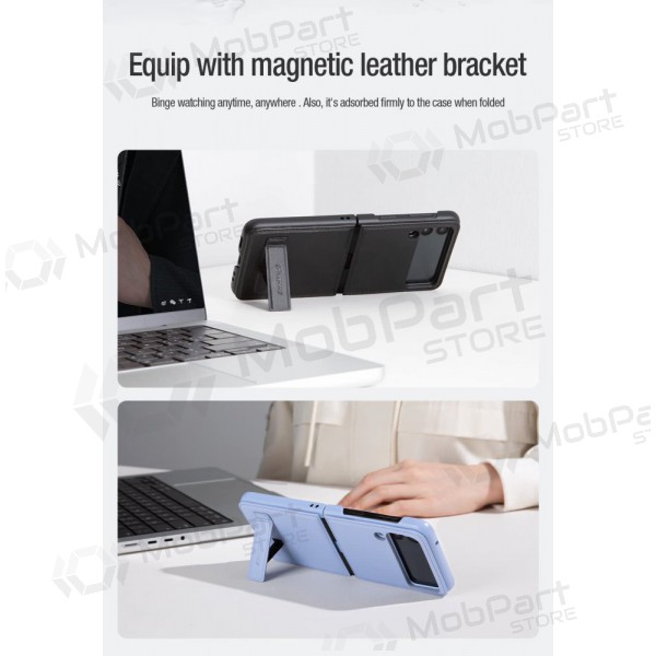 Funda Samsung Galaxy Z Flip4 -Nillkin Leather- (negra)