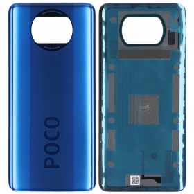 Xiaomi Poco X3 Pro / X3 / X3 NFC tapa trasera de la batería (azul) (original) (service pack)
