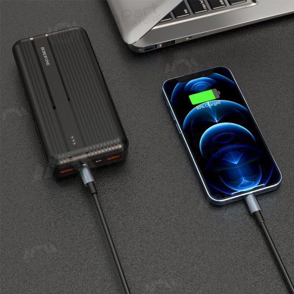 Batería externa Power Bank Borofone BJ9A Type-C PD+Quick Charge 3.0 (3A) 20000mAh negro Batería externa Power Bank Borofone BJ9A Type-C PD+Quick Charge 3.0 (3A) 20000mAh negro
