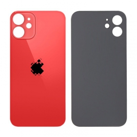 Apple iPhone 12 mini tapa trasera de la batería (rojo) (bigger hole for camera)