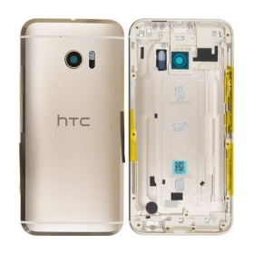 HTC 10 tapa trasera de la batería (dorado) (usada grade A, original)
