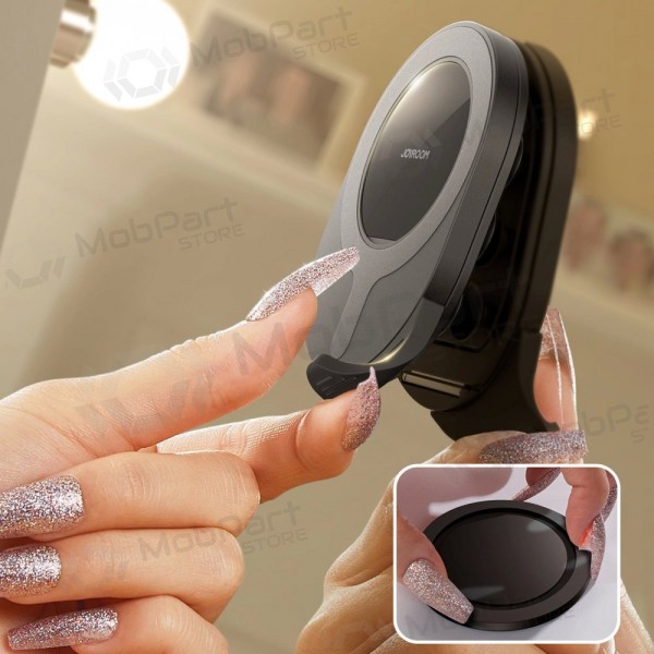 Magnetinis telefono laikiklis su siurbtukais Joyroom JR-ZS418 negro