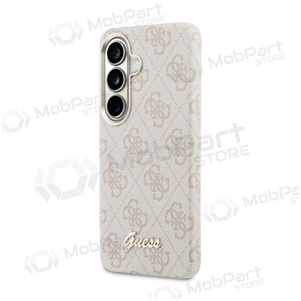 Funda para Samsung Galaxy S26 -Guess PU 4G Script Metal Logo Magnetic- (rosa)