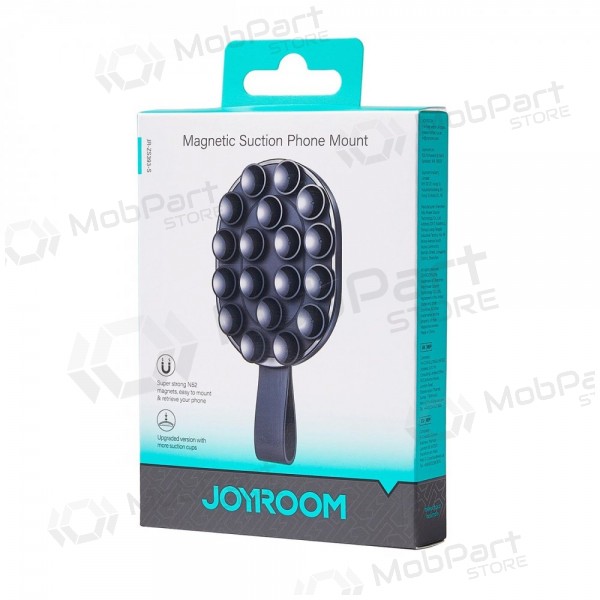 Magnetinis telefono laikiklis su siurbtukais Joyroom JR-ZS393-S negro