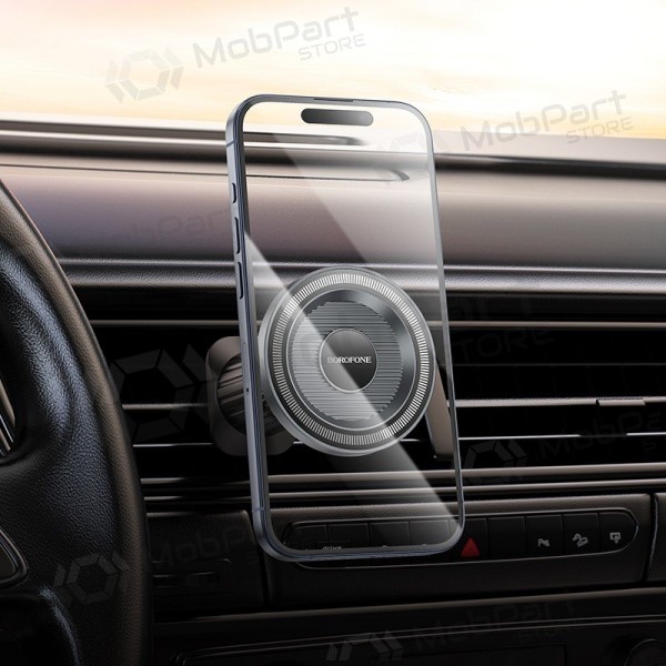 Soporte para teléfono de coche Borofone BH122 Magsafe (air vent) negro