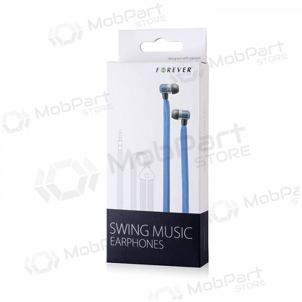 Manos libres Forever Swing Music 3,5mm (azul)