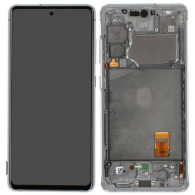 Samsung Galaxy S20 FE pantalla (Cloud Navy) (con un marco) (original)
