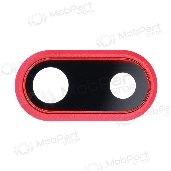 Apple iPhone 8 Plus Cristal camara (rojo) (con un marco) Apple iPhone 8 Plus Cristal camara (rojo) (con un marco)