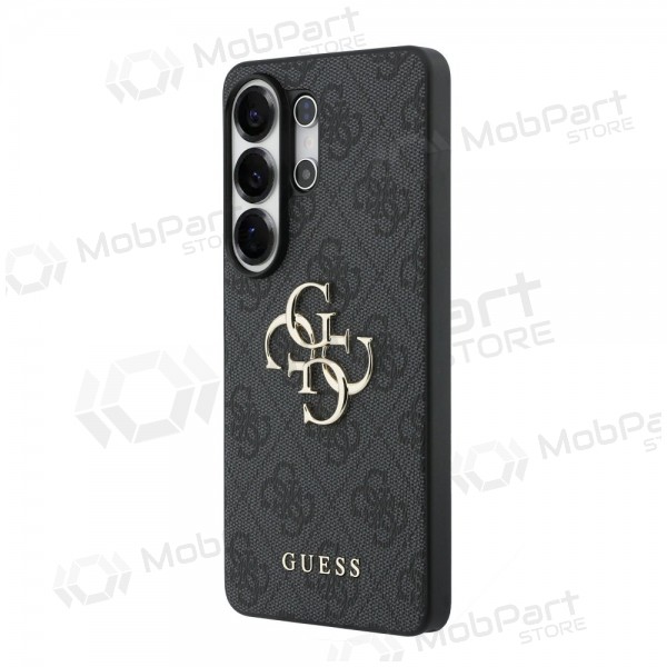 Funda para Samsung Galaxy S26 Ultra -Guess PU 4G Metal Logo- (gris)