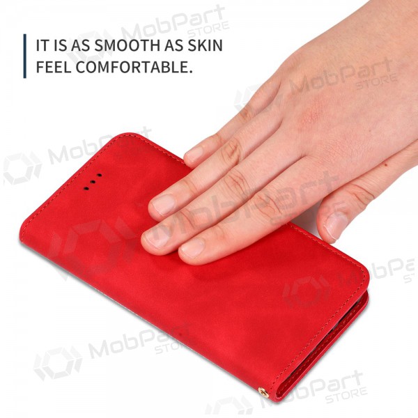 Funda para Apple iPhone 7 / 8 / SE 2020 / SE 2022 -Business Style- (rojo)