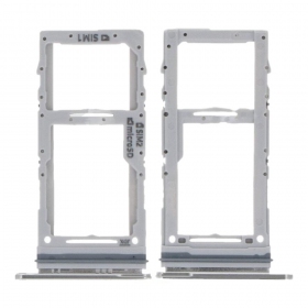 Samsung G980 / G981 / G985 / G986 / G988 S20 / S20 Plus / S20 Ultra Titular de la tarjeta SIM (blanco)