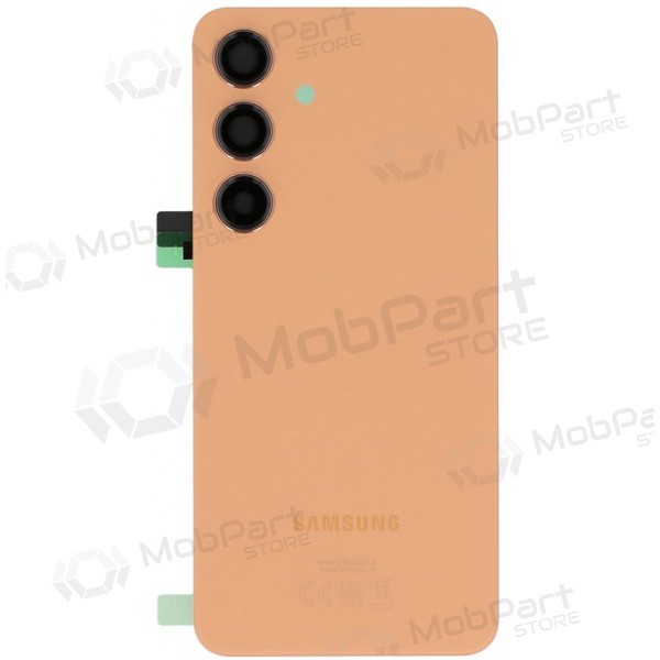 Tapa trasera para Samsung Galaxy S24 - naranja - original