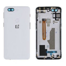 OnePlus 5T tapa trasera de la batería (blanco) (usada grade B, original)