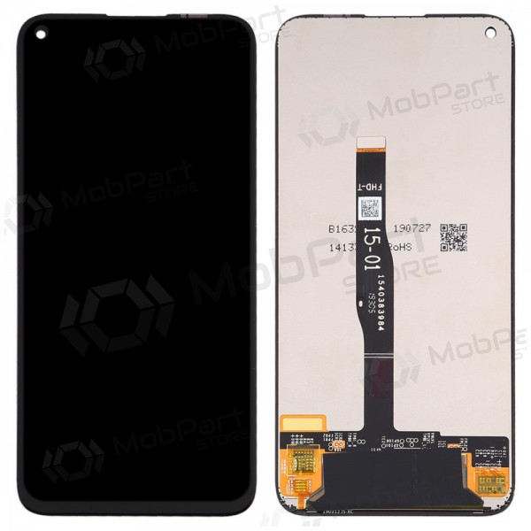 Huawei P40 Lite / Nova 6 SE / P20 Lite 2019 / Nova 5i pantalla (negro) - Premium