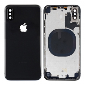 Apple iPhone X tapa trasera de la batería (Space Gray) (usada grade C, original)
