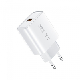 Cargador de teléfono Remax RP-U137 25 W USB-C blanco