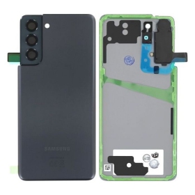 Samsung G991 Galaxy S21 5G tapa trasera de la batería (Phantom Grey) (usada grade B, original)
