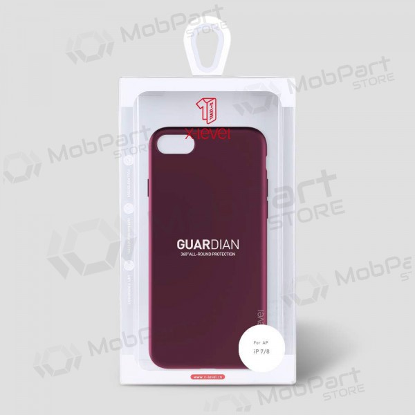 Funda para Apple iPhone 16 - X-Level Guardian (burdeos)