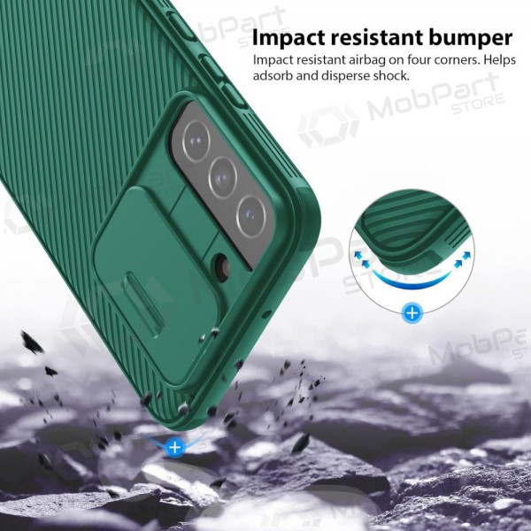 Samsung Galaxy S23 FE funda „Nillkin CamShield Pro“ (verde)