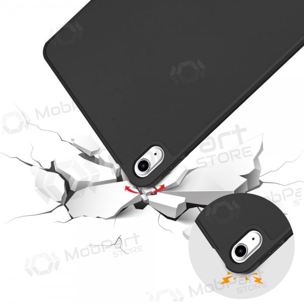 Funda para Apple iPad 10.9 2022, iPad 11 2025 -Tech-Protect SmartCase Pen Holder- (negra)