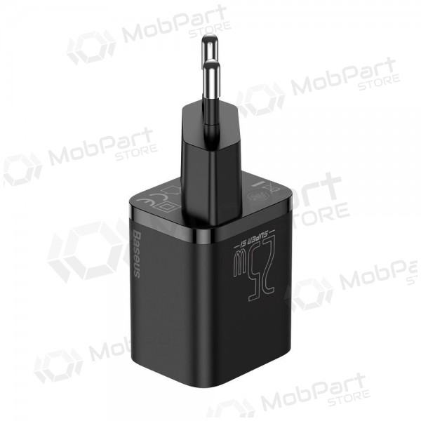 Cargador buitinis Baseus Super Si 25W + Type-C 1.0m negro TZCCSUP-L01