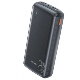 Batería externa Power Bank Awei P19K 5V/2.4A 20000mAh negro